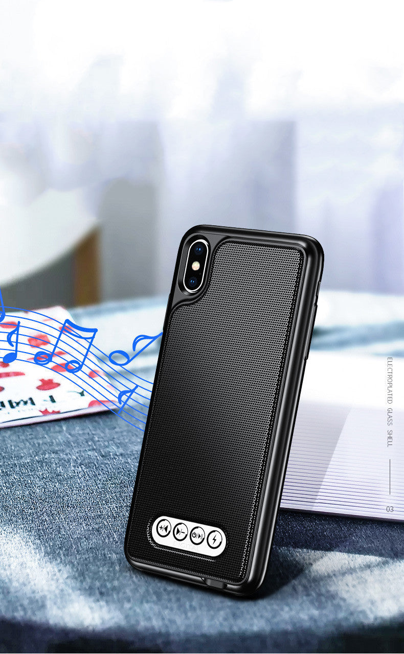 Compatible with Apple , 3 in 1 Bluetooth Speaker Phone Case for Phone