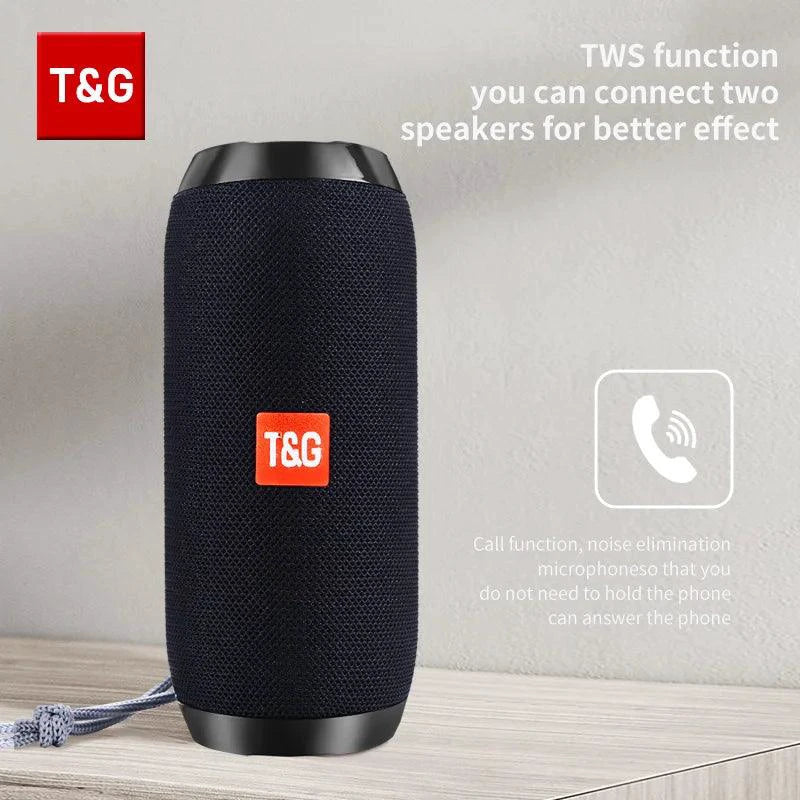 TG117 Bluetooth Speaker - Portable Waterproof TWS Outdoor Speaker