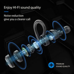 APEKX Bluetooth Headphones True Wireless Earbuds with Charging Case