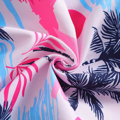 Summer New Boys' Short-sleeved Printed Shirt And Shorts Two-piece Set