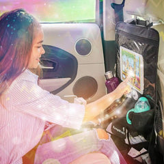 Ultimate Car Backseat Organizer with Tablet Pocket and Cup Holder